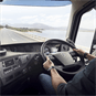 HGV Drive & 6 Mile Supercar Blast Steering Wheel of Truck